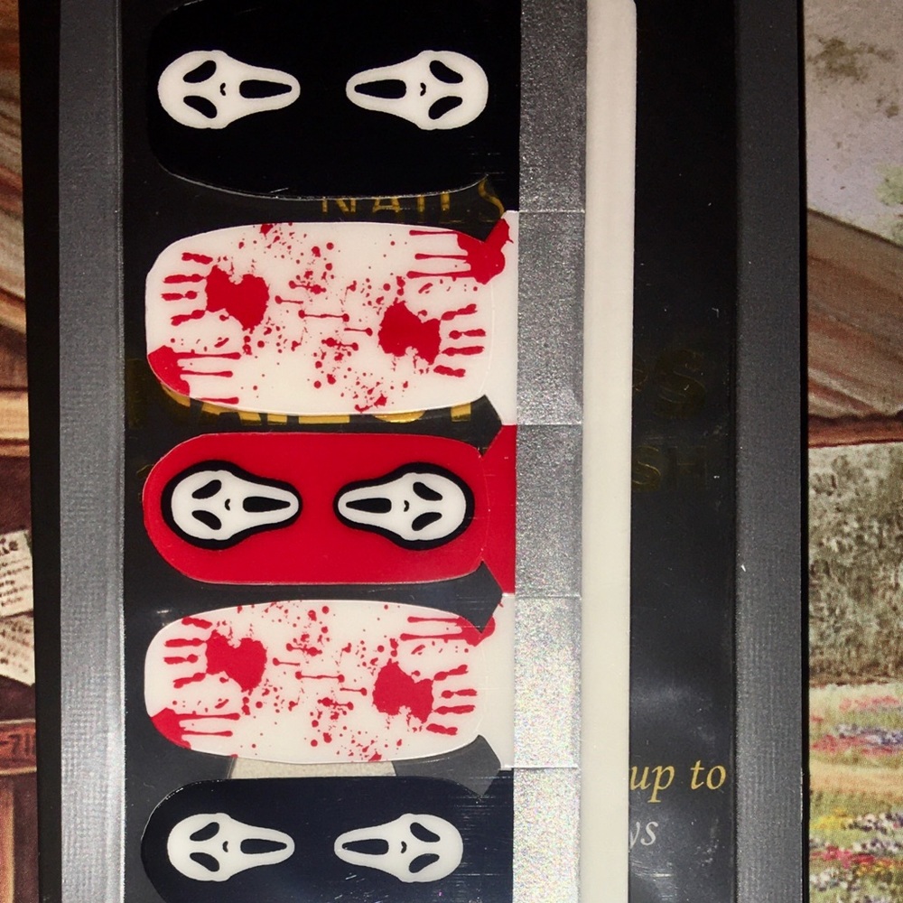 Horror!Halloween Rarity Nail Polish Strip Set!
